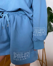 Ladda upp bild till gallerivisning, SWEATSUIT SHORTS SET - BLUE